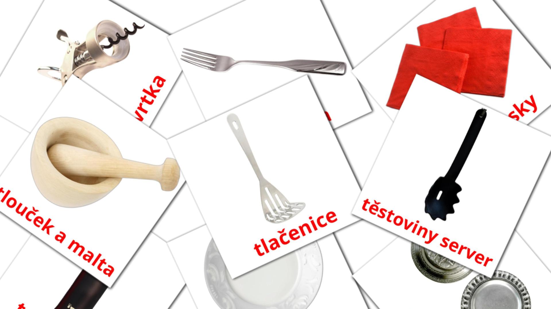 Kuchyně чешском vocabulary flashcards