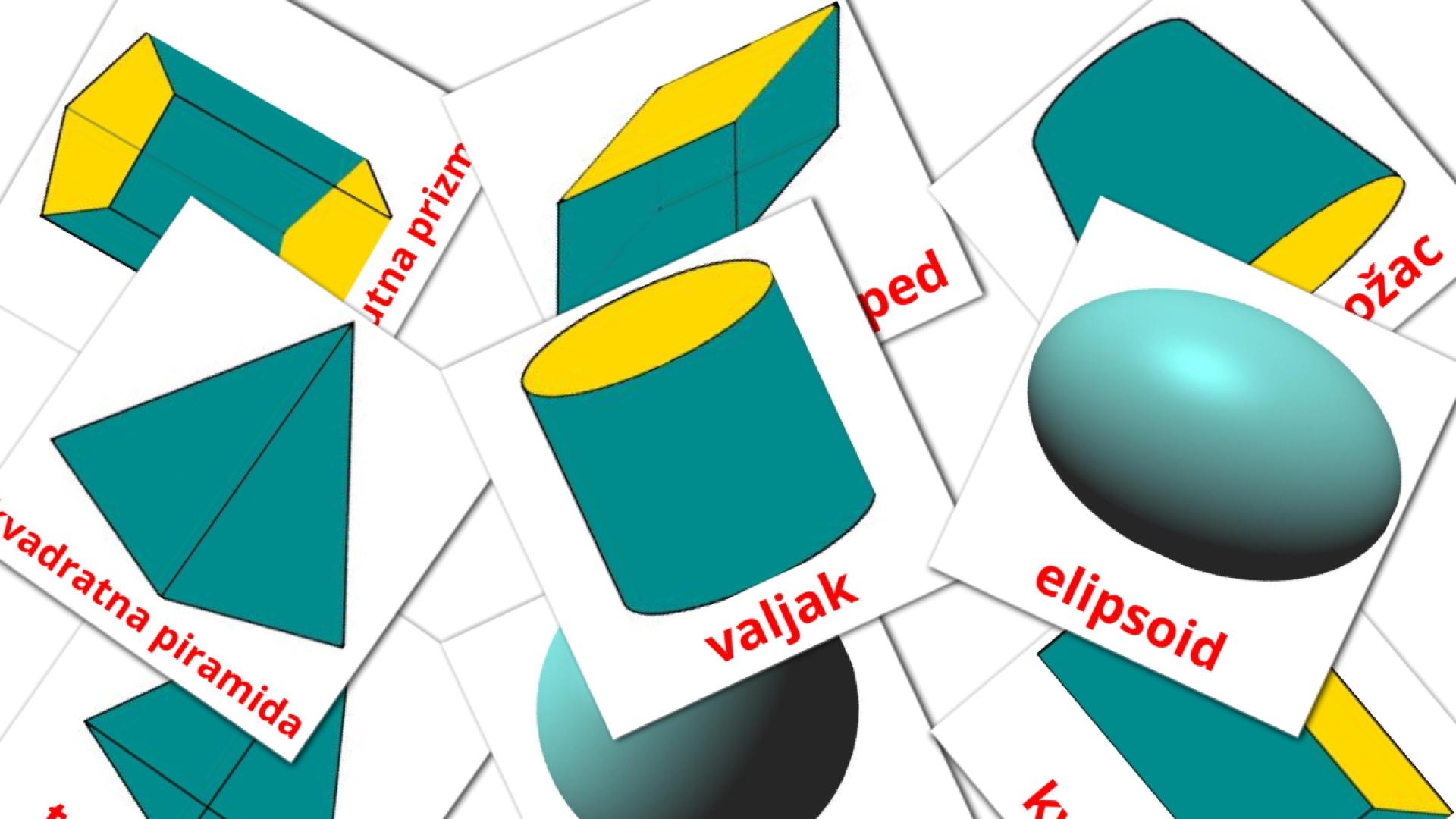 3D Shapes flashcards