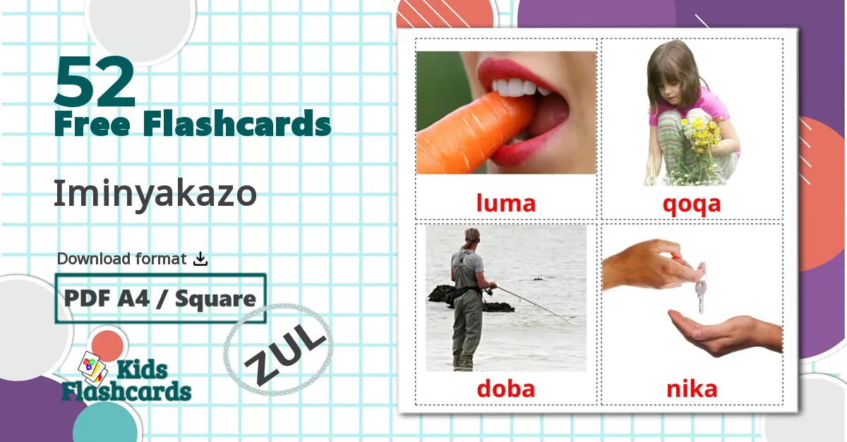 52 Iminyakazo flashcards