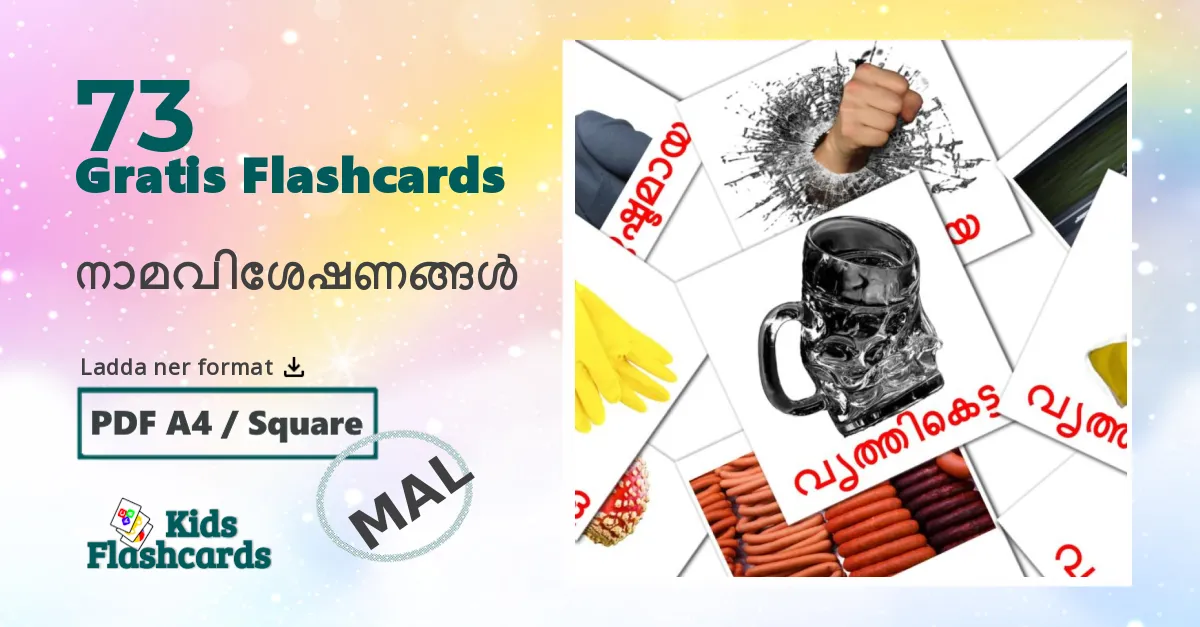 Adjektiv flashcards