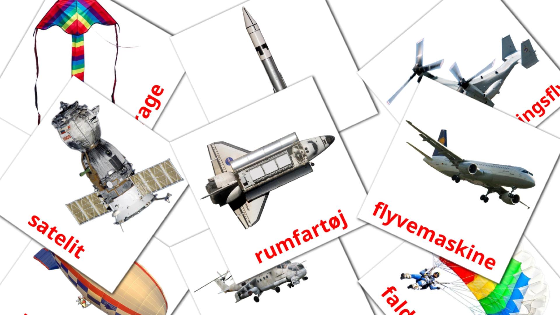 Bildkarten für Flyvemaskiner