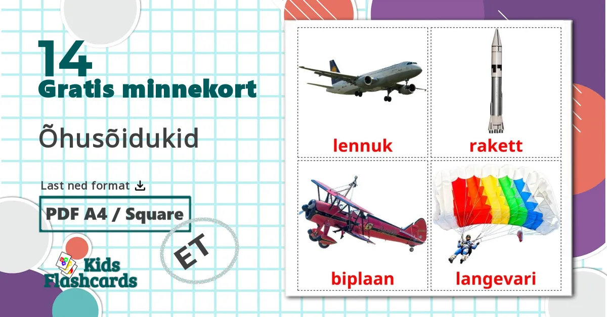 14 Õhusõidukid bildekort