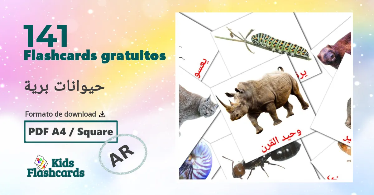 Flashcards de Animais