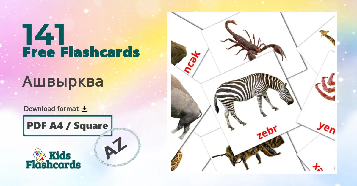 Animals flashcards