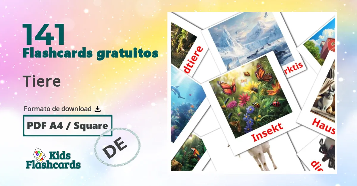 Flashcards de Animais