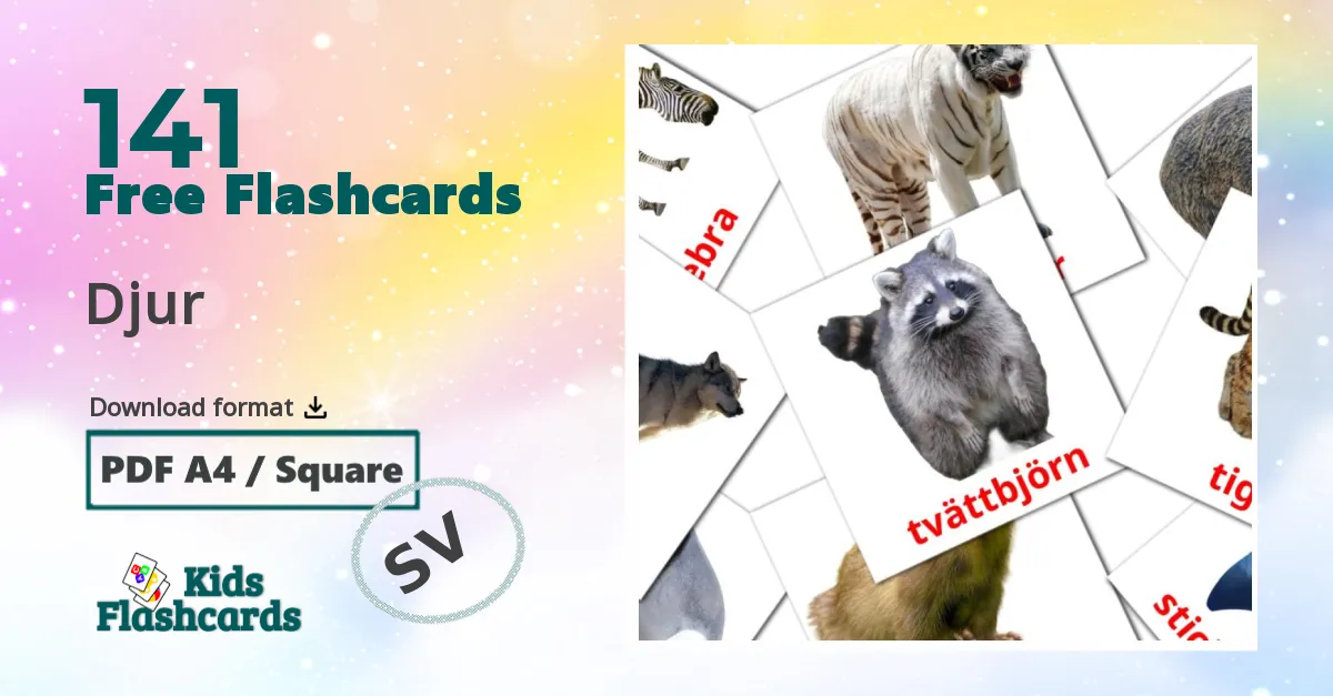 Animals flashcards