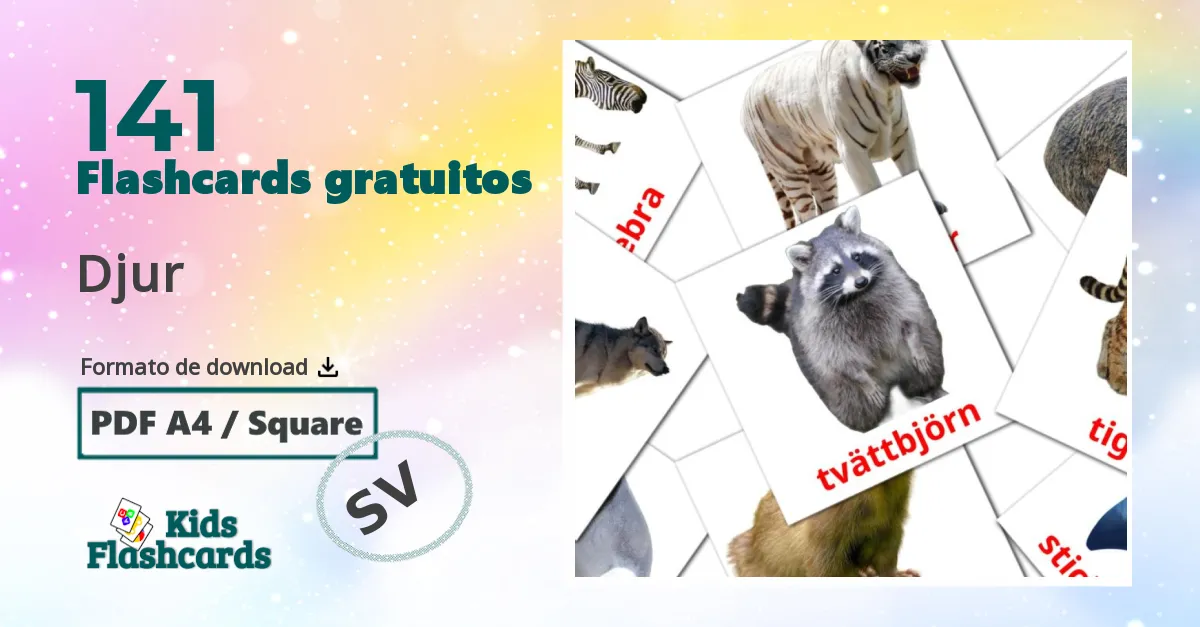 Flashcards de Animais