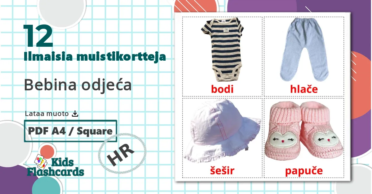 12 Bebina odjeća lasten kuvakortit