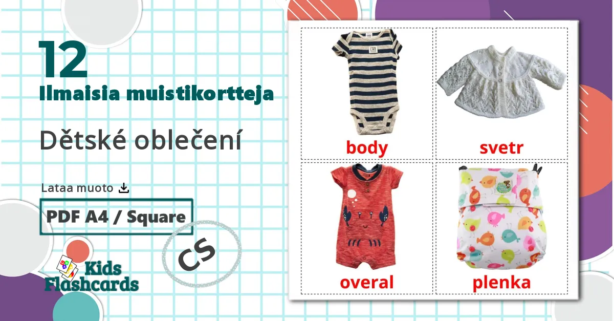 12 Dětské oblečení lasten kuvakortit