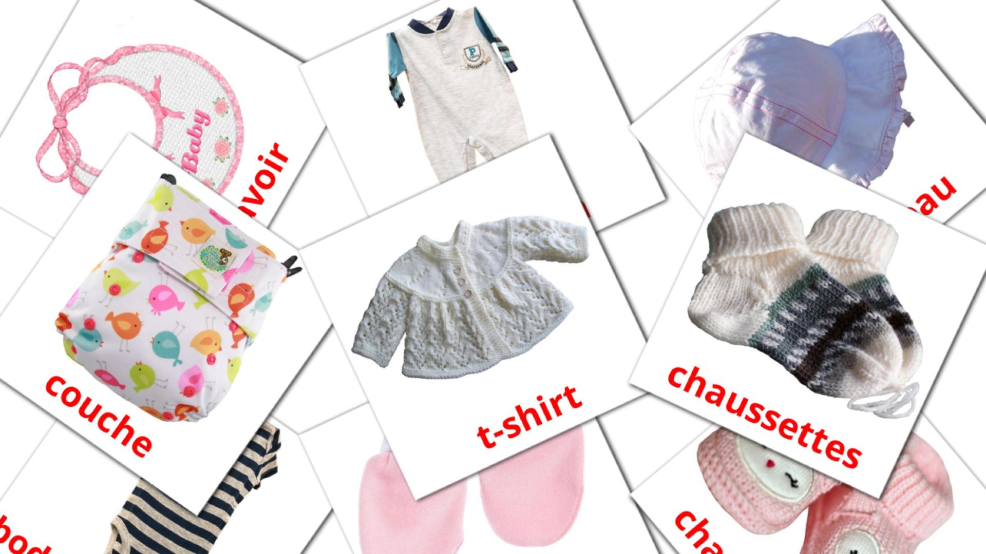 11 Vêtements pour Enfants flashcards