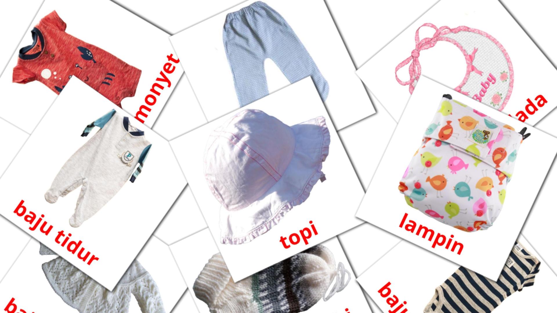 11 Imagiers Pakaian Bayi