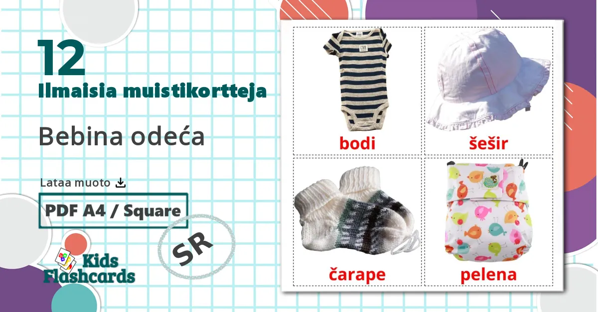 12 Bebina odeća lasten kuvakortit