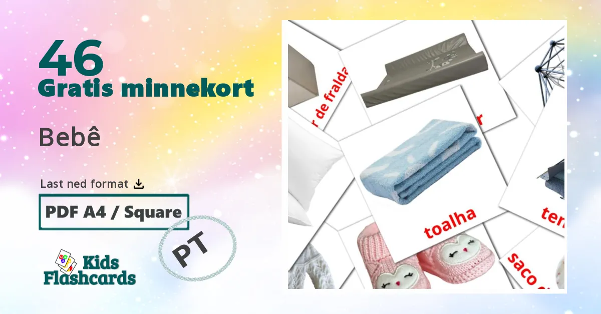 46 Bebê bildekort