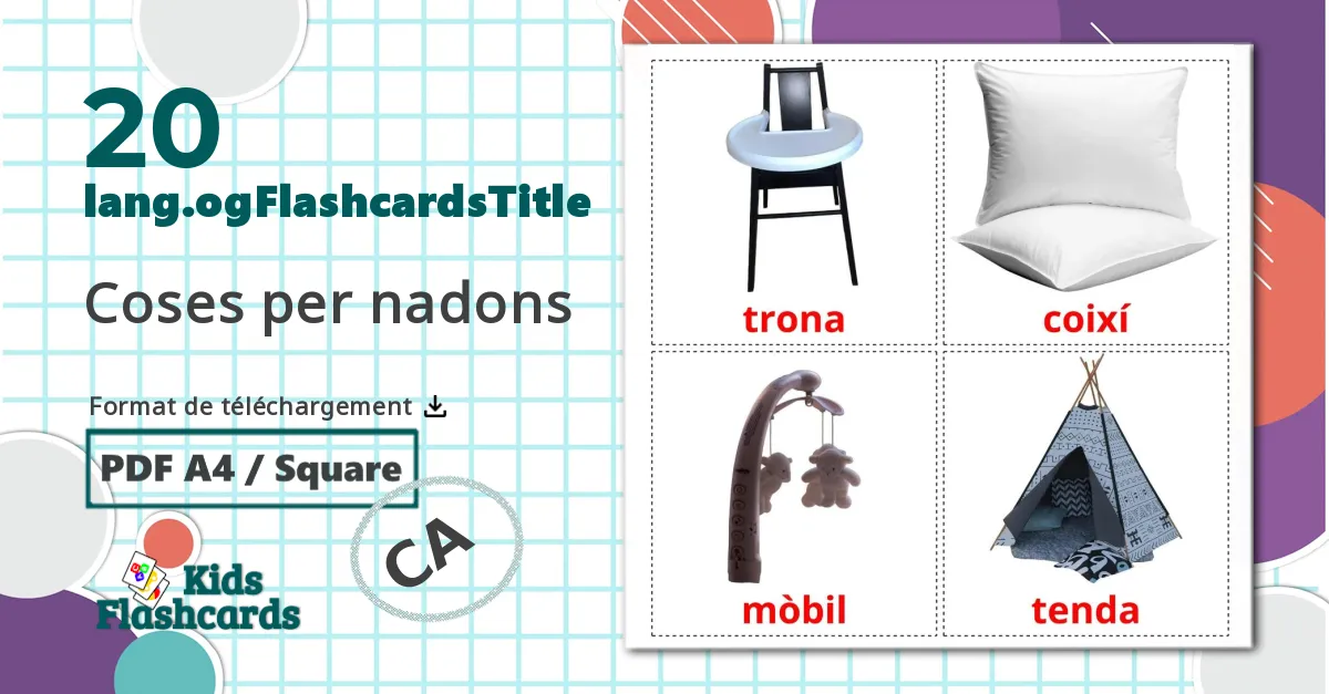 20 Imagiers Accessoires bébé