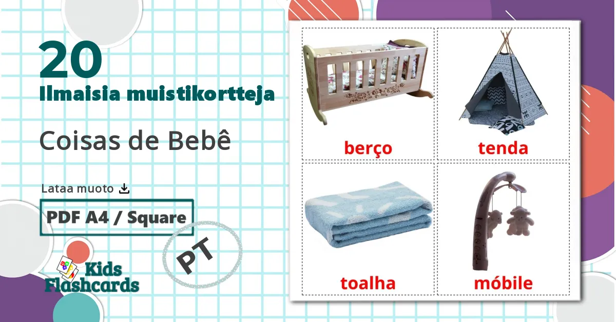 20 Coisas de Bebê lasten kuvakortit