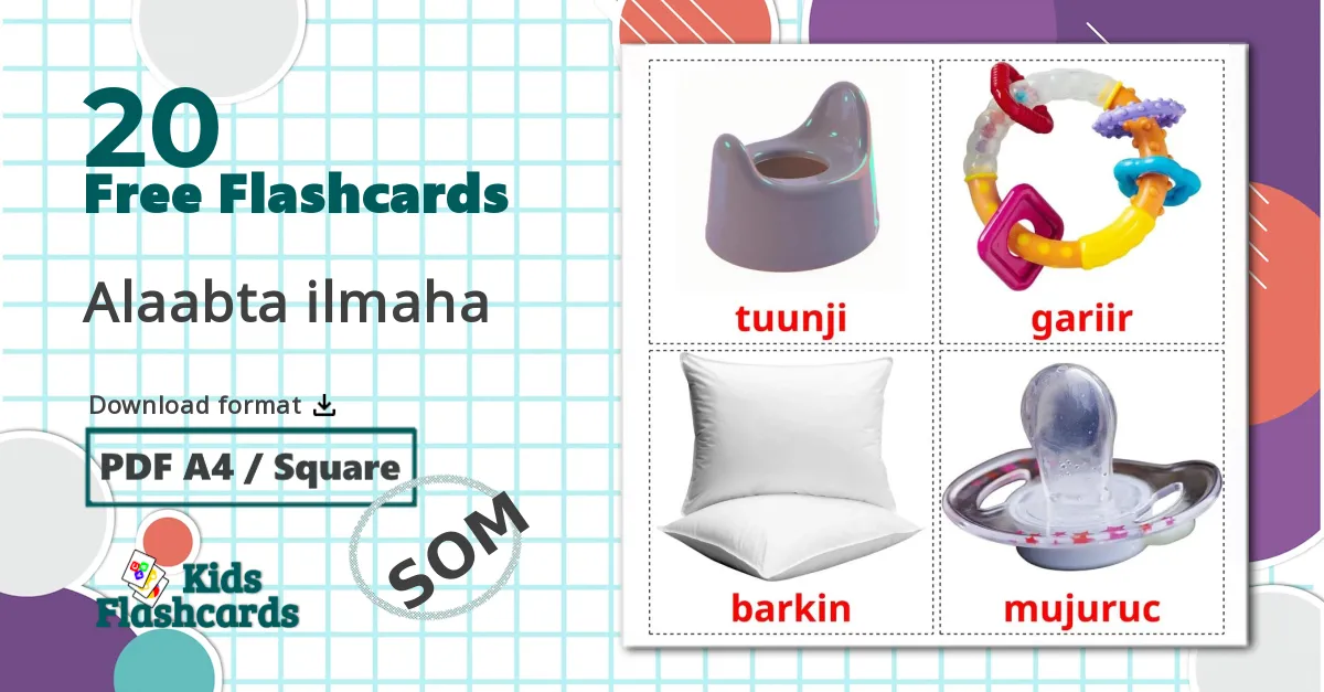 20 Alaabta ilmaha flashcards