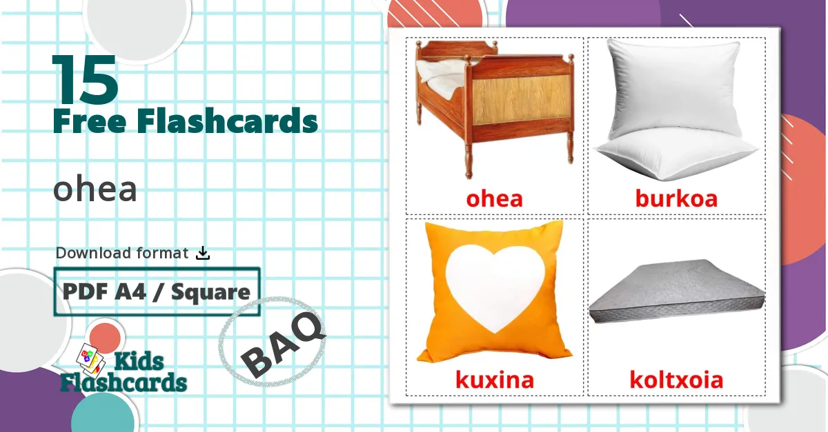 15 Bed flashcards