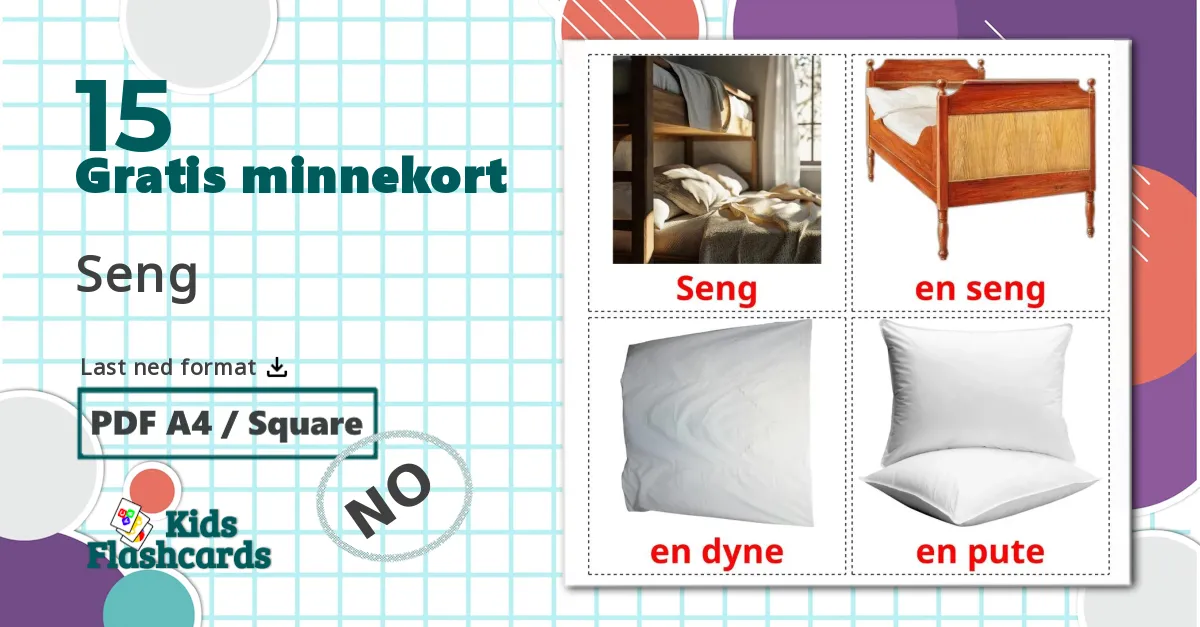 15 Seng bildekort