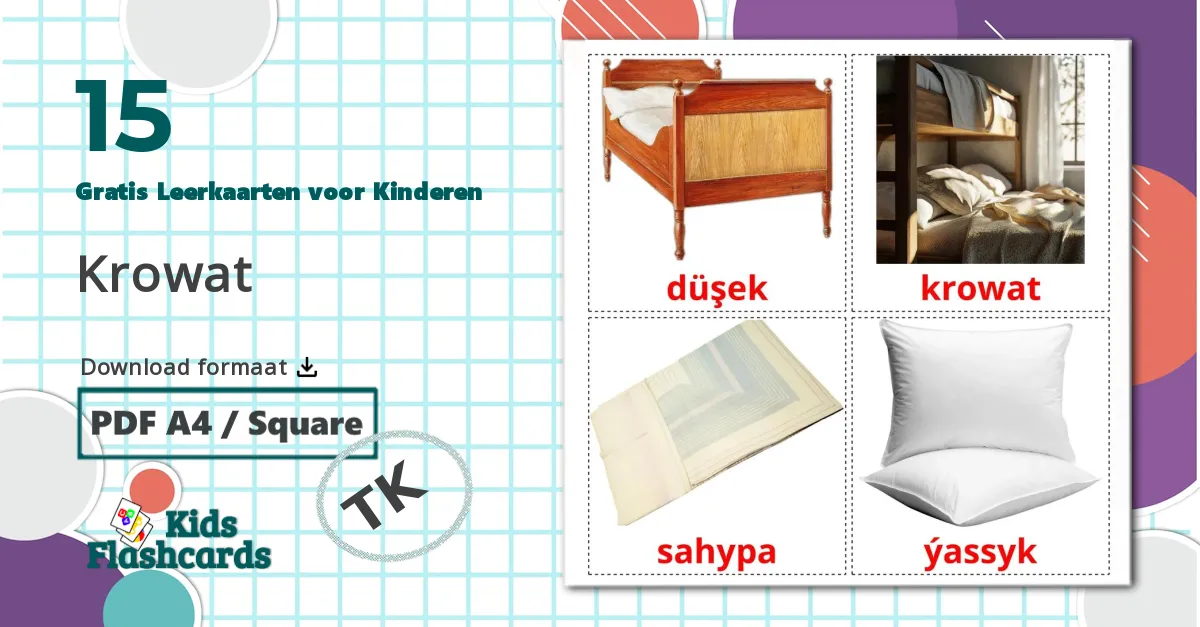 15 Bed Leerkaarten voor kinderen
