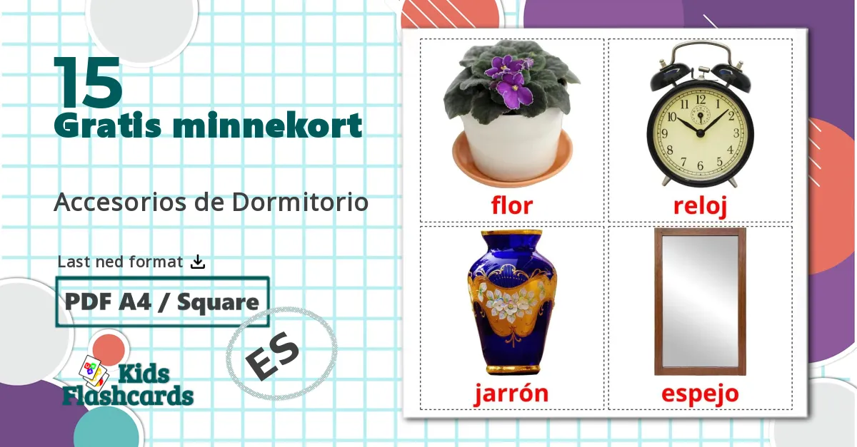 15 Accesorios de Dormitorio bildekort