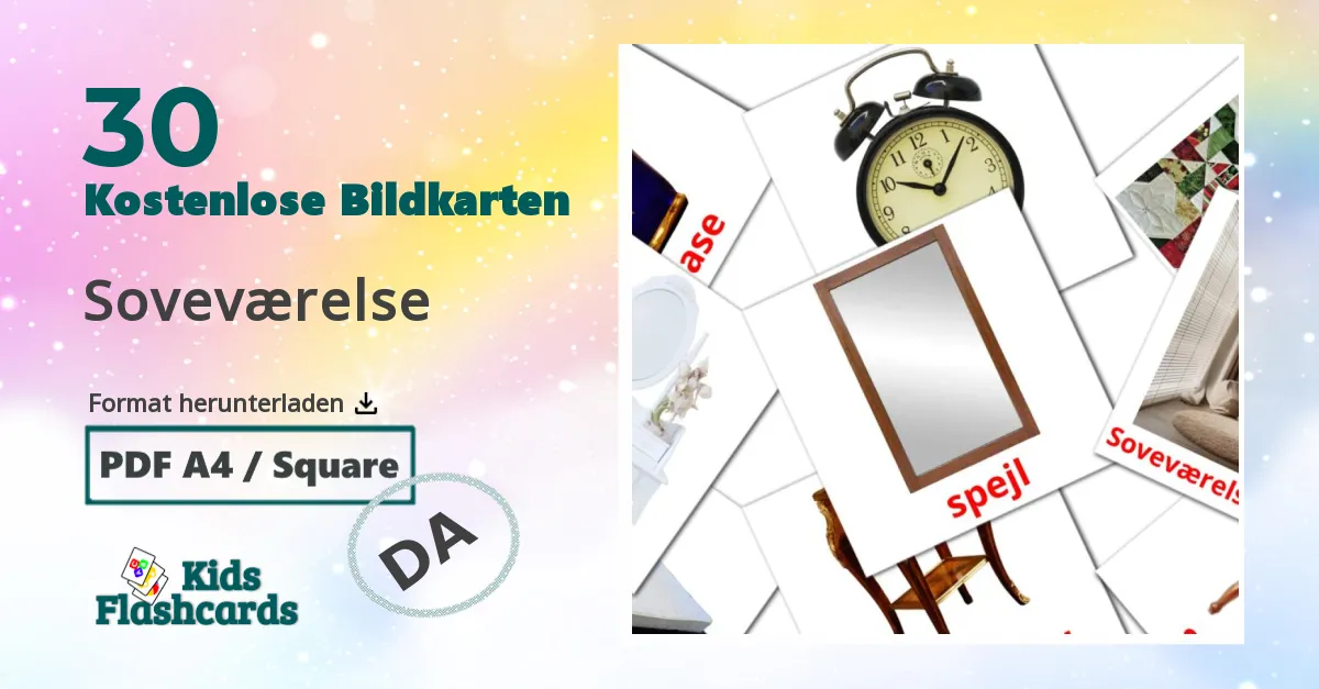 Bildkarten für Schlafzimmer