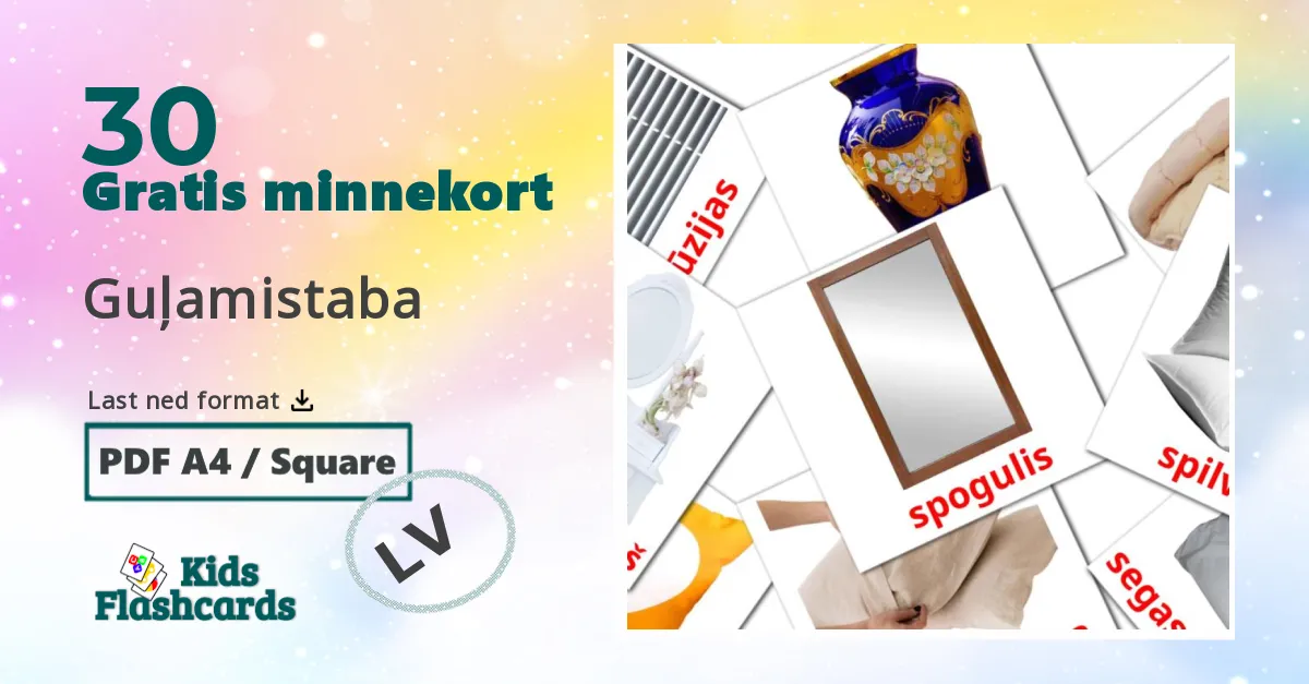 Soverom bildekort
