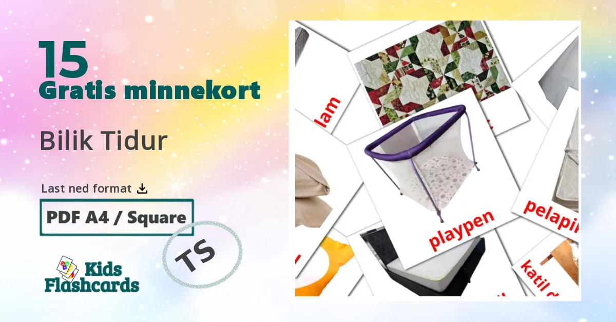 Soverom bildekort
