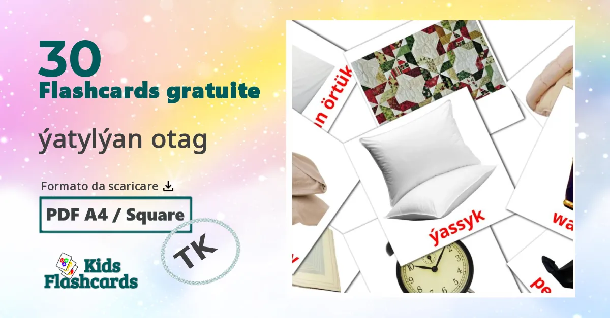flashcards di Camera da letto