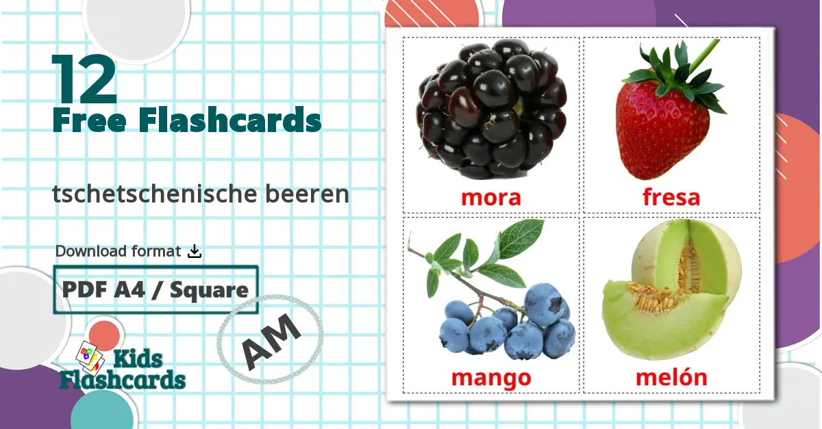 12 Berries flashcards