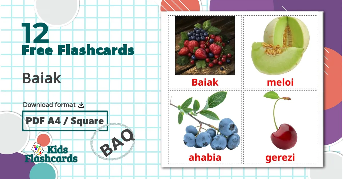 12 Baiak flashcards