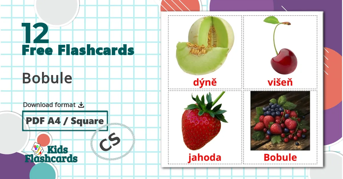 12 Berries flashcards