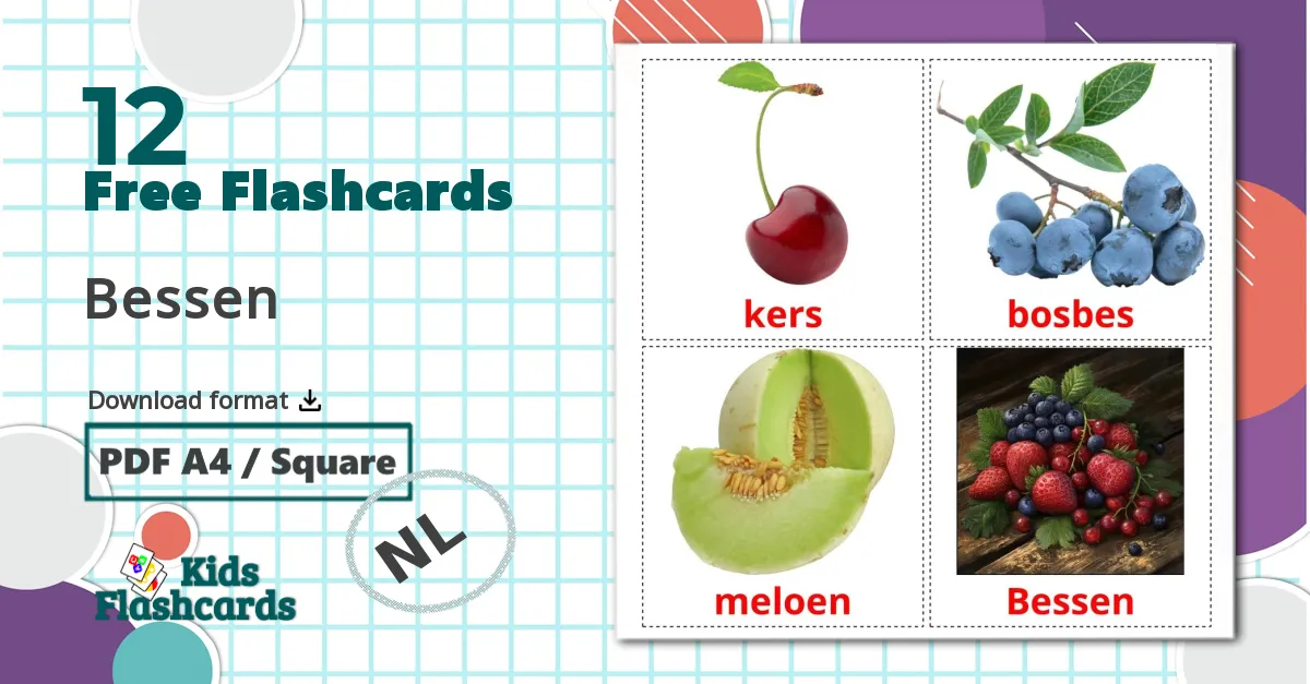 12 Bessen flashcards