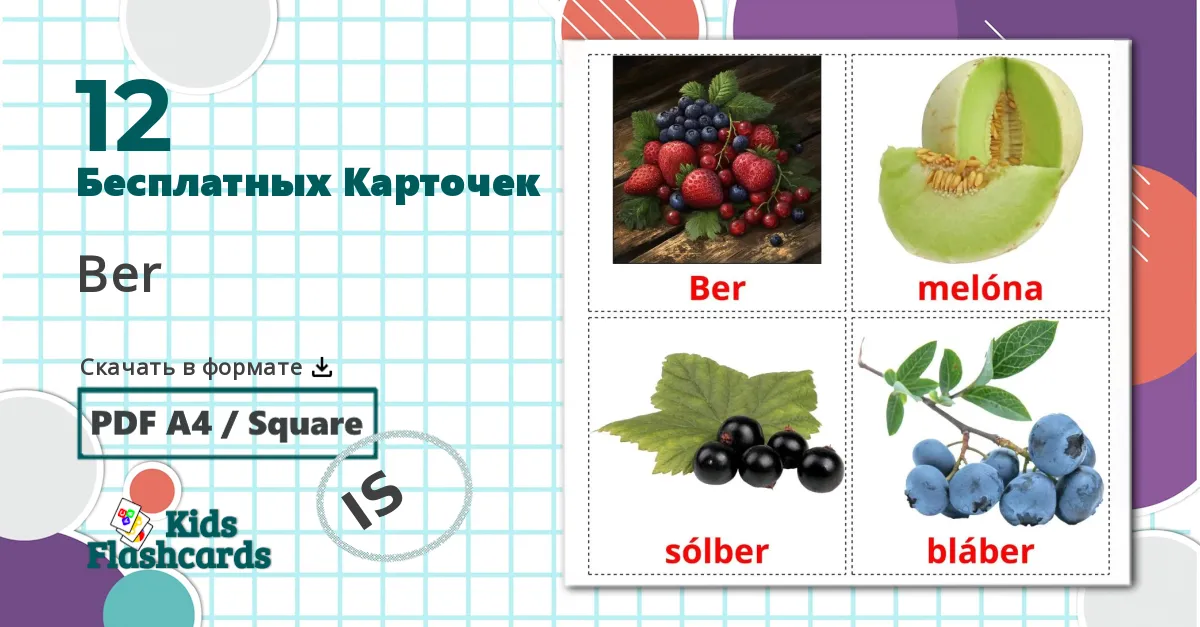 12 Карточки Домана Ber