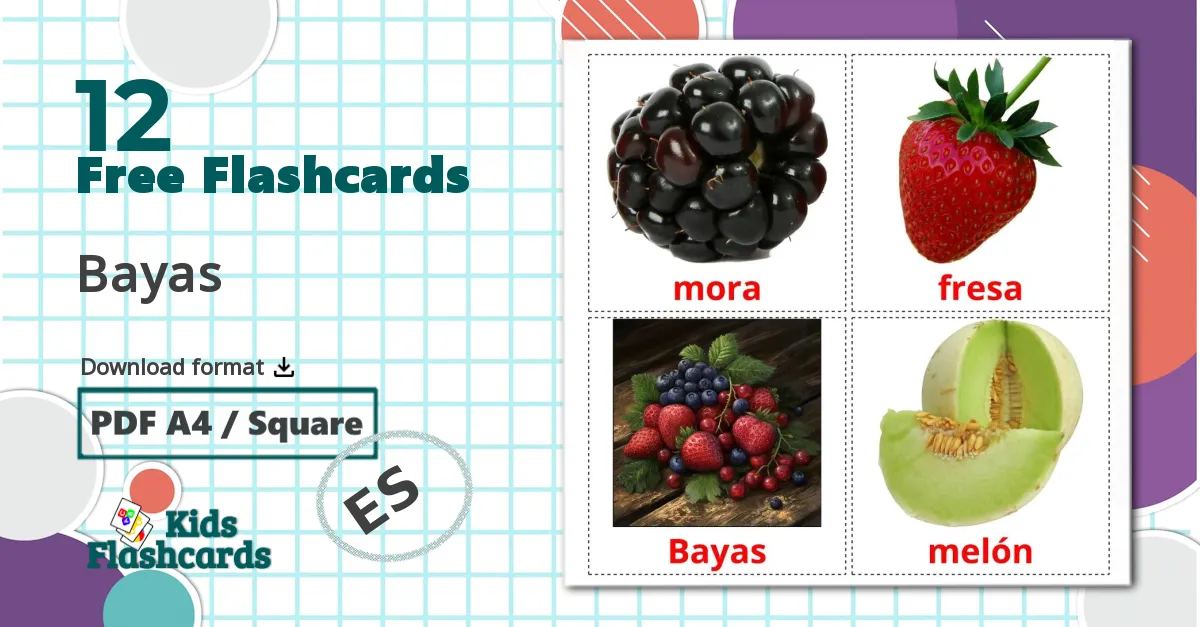 12 Berries flashcards