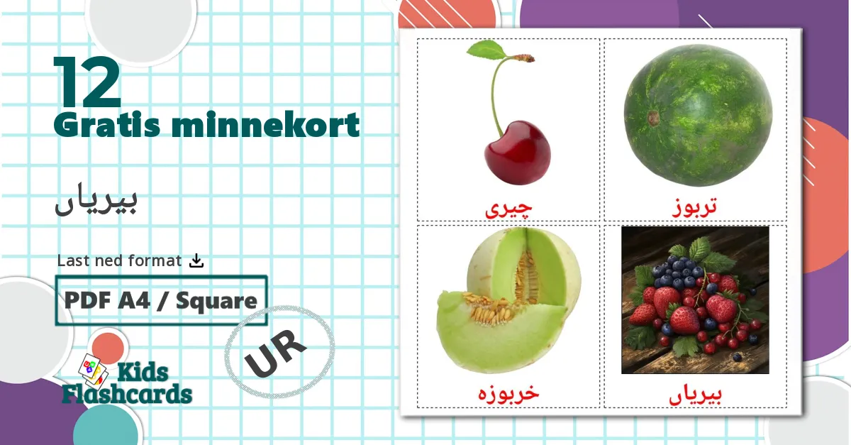 12 بیریاں bildekort