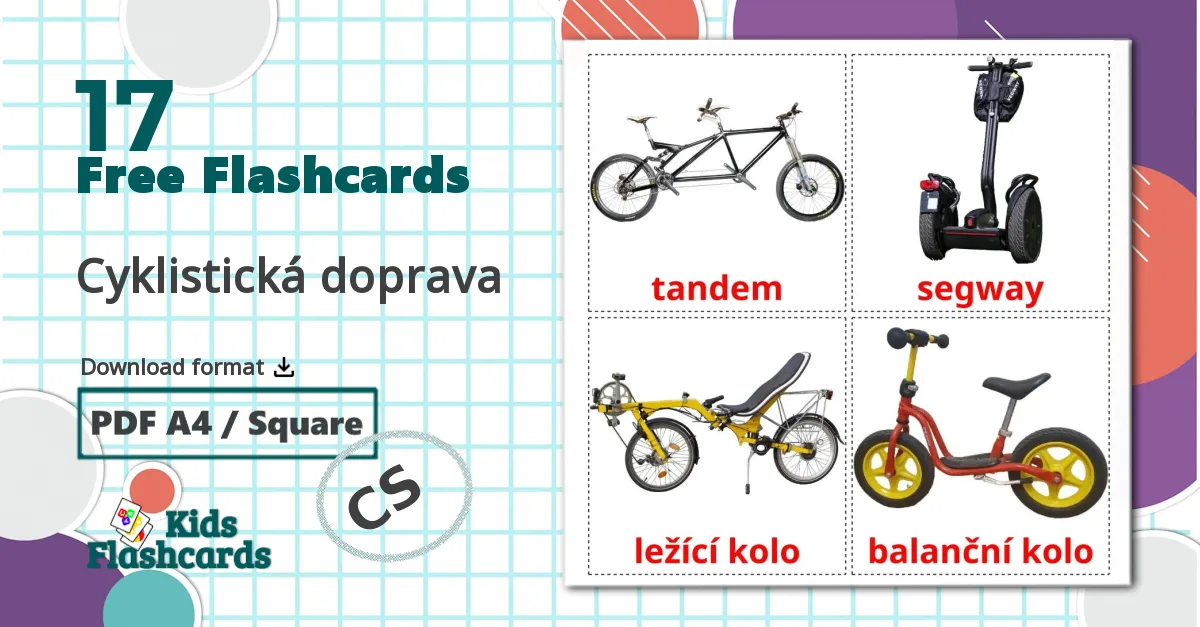 17 Cyklistická doprava flashcards