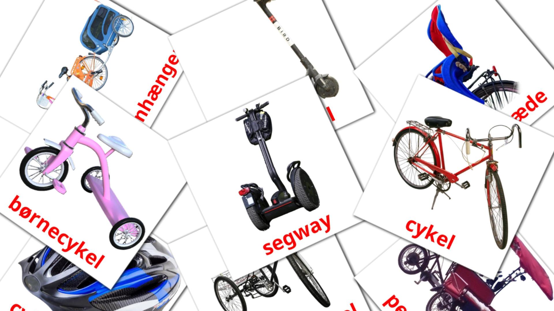 Bildkarten für Cykel transport