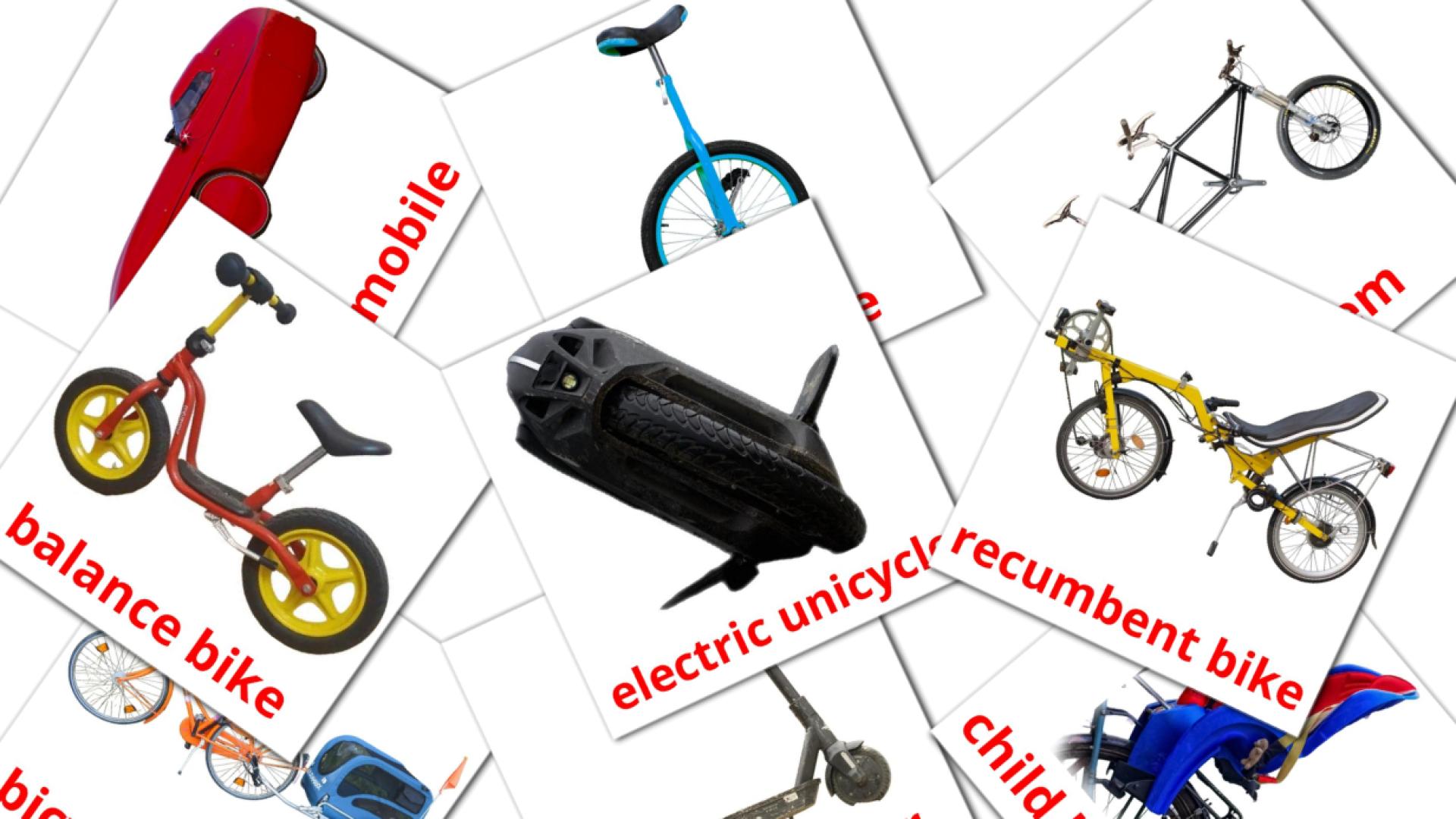 16 Bicycle transport flashcards