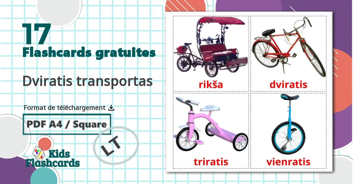 17 Imagiers Dviratis transportas