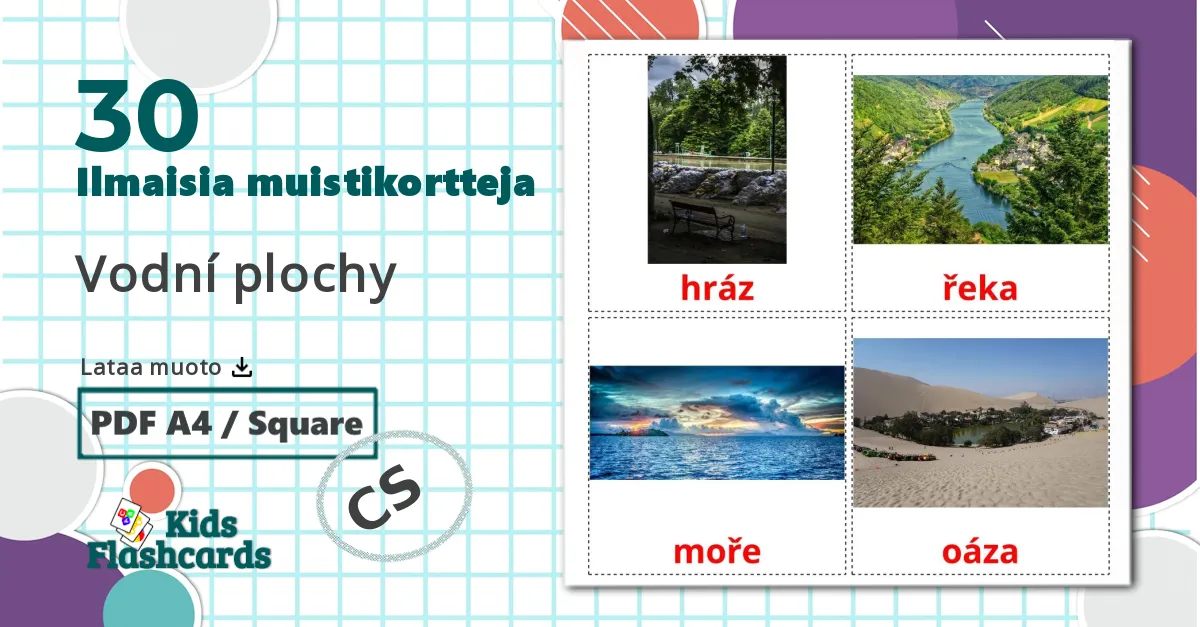 30 Vodní plochy lasten kuvakortit