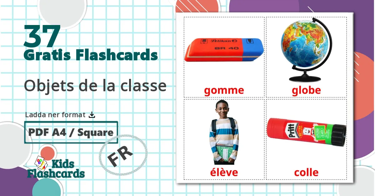 37 Objets de la classe bildkort för barn
