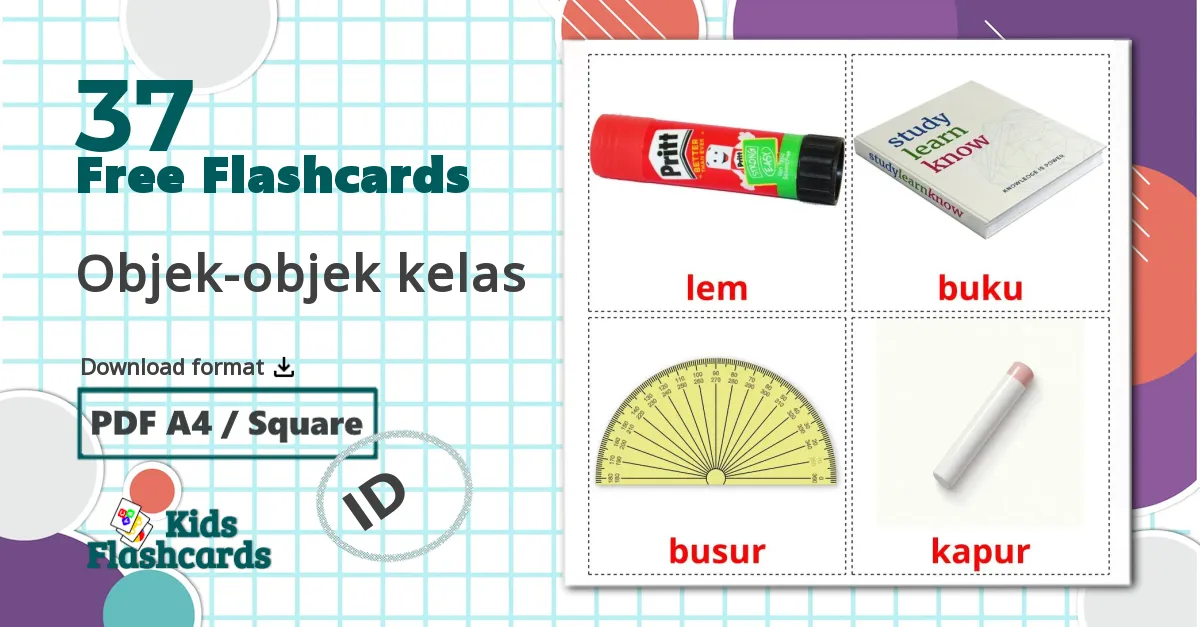 37 Objek-objek kelas flashcards