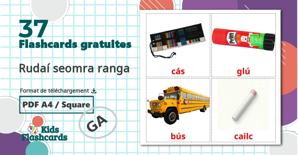 37 Imagiers Rudaí seomra ranga