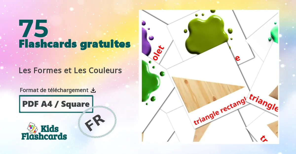 Imagiers Les Formes et Les Couleurs