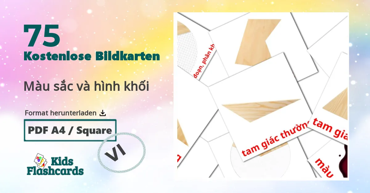 75 Màu sắc và hình khối  flashcards