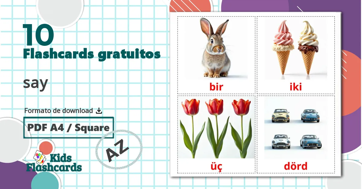 10 Flashcards de Contando