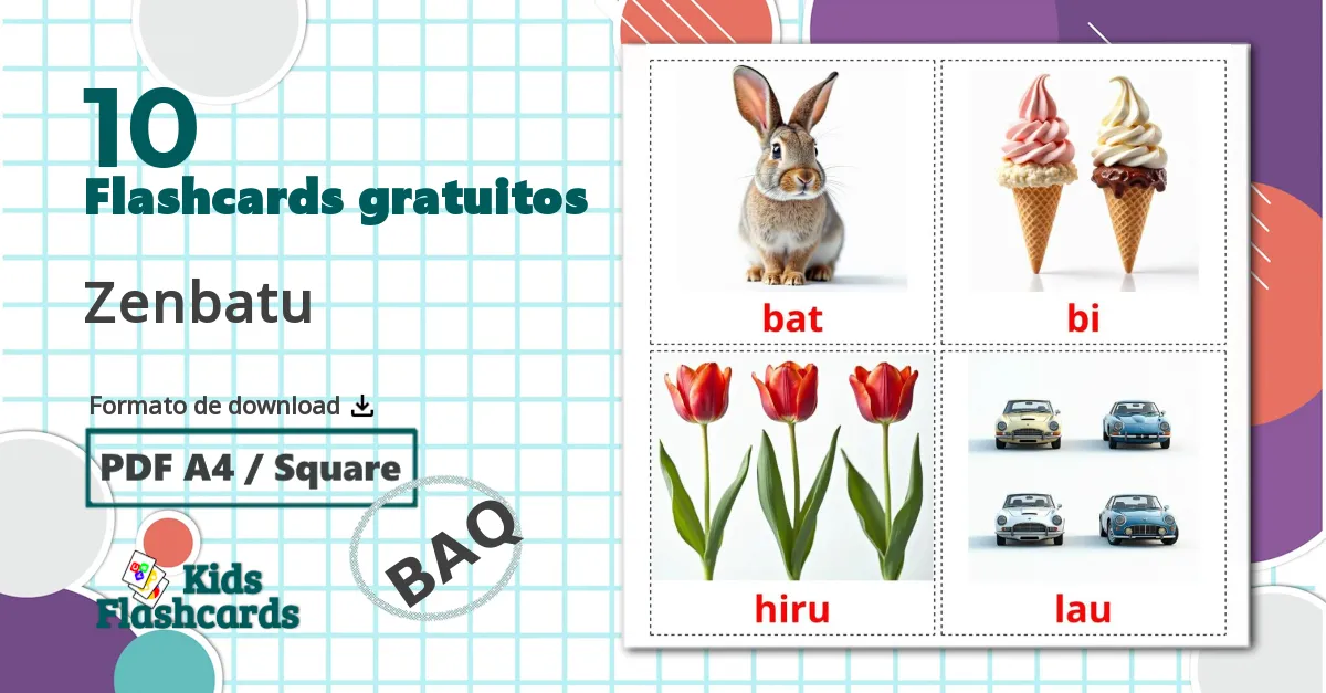 10 Flashcards de Zenbatu