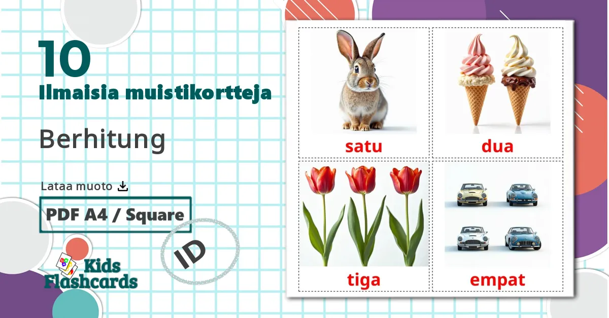 10 Berhitung lasten kuvakortit