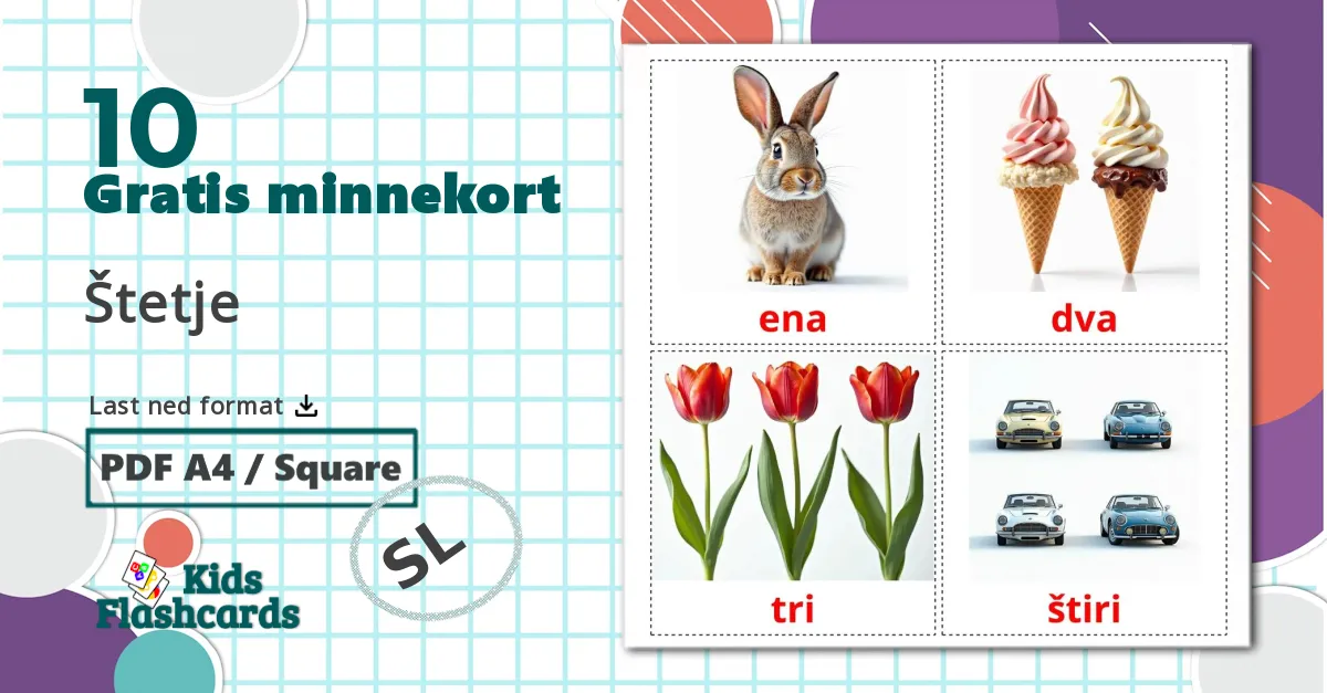 10 Štetje bildekort