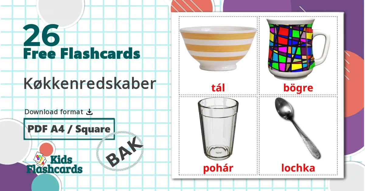 26 Servies en bestek flashcards